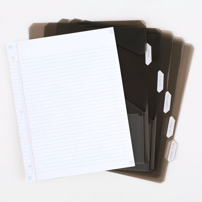 slide 2 of 18, Five Star 100pg College Ruled Refillable 1" Notebinder Flex (Colors May Vary): Lined Paper, Flexible Cover, 8.5x11 Inches, 1 ct
