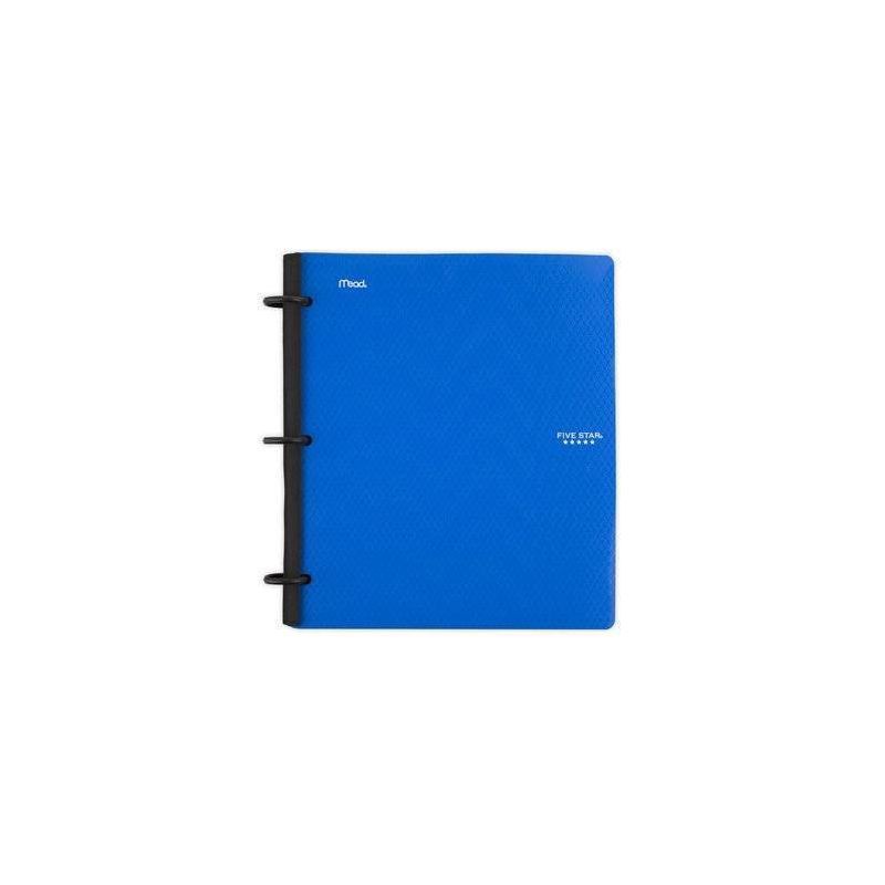 slide 4 of 18, Five Star 100pg College Ruled Refillable 1" Notebinder Flex (Colors May Vary): Lined Paper, Flexible Cover, 8.5x11 Inches, 1 ct