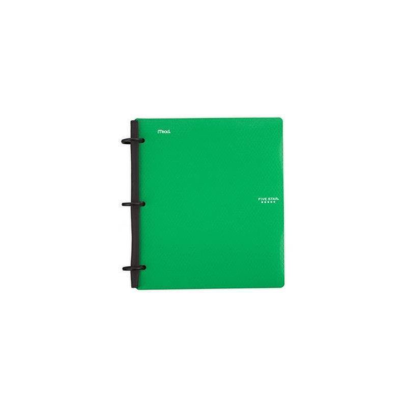 slide 18 of 18, Five Star 100pg College Ruled Refillable 1" Notebinder Flex (Colors May Vary): Lined Paper, Flexible Cover, 8.5x11 Inches, 1 ct