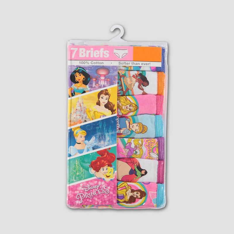 Toddler Girls' Disney Princess 7 Pack Underwear 4T 7 ct