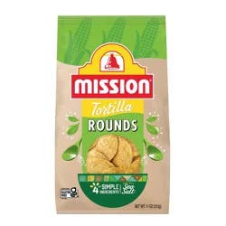 Mission Round Yellow Corn Tortilla Chips - 11oz