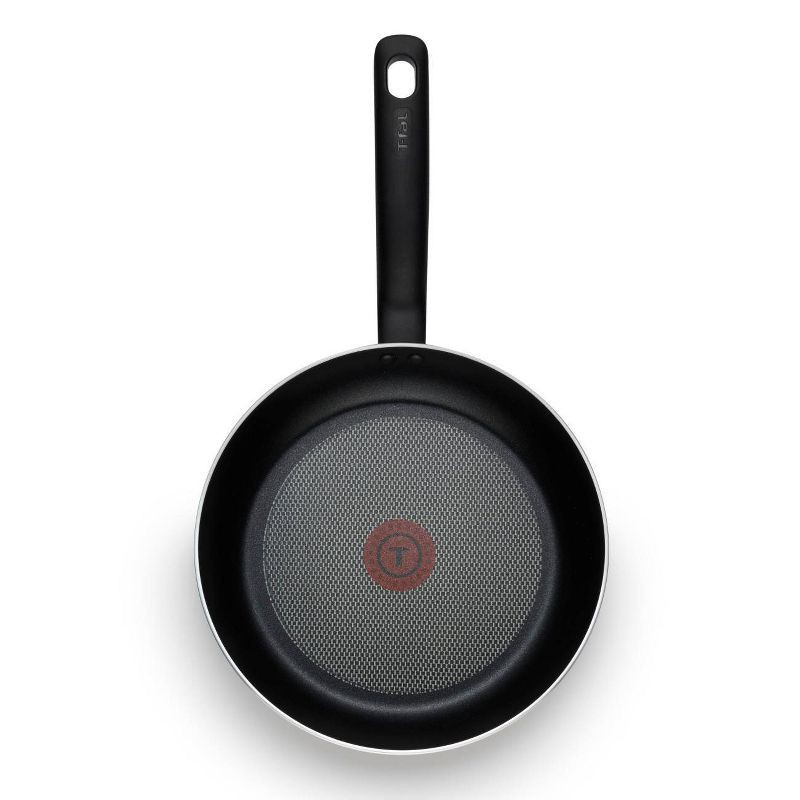 slide 1 of 10, T-fal 12.5" Frying Pan, Simply Cook Nonstick Cookware Black: Ergonomic Stay-Cool Handle, Oven & Dishwasher Safe, 1 ct