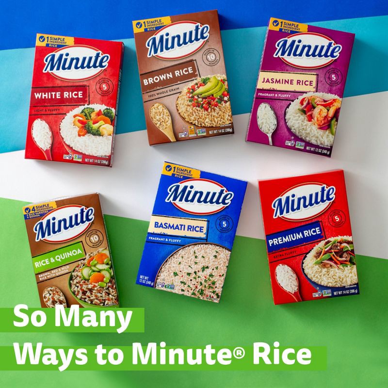 slide 7 of 9, Minute Rice Minute Instant White Rice - 14oz, 14 oz