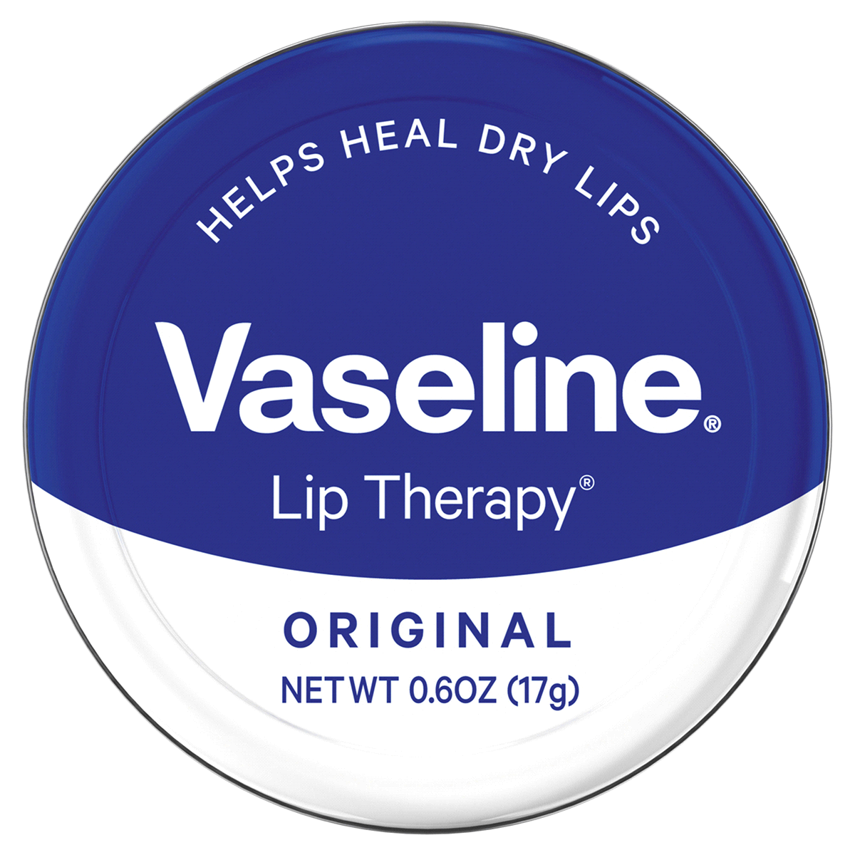 slide 3 of 5, Vaseline Original Lip Therapy Tin, 0.6 oz