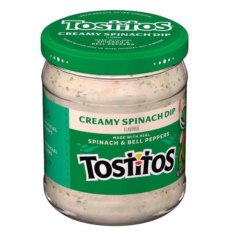 slide 1 of 8, Tostitos Creamy Spinach Dip - 15oz, 15 oz