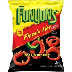 Funyuns Flamin' Hot Onion Flavored Rings - 5.25oz