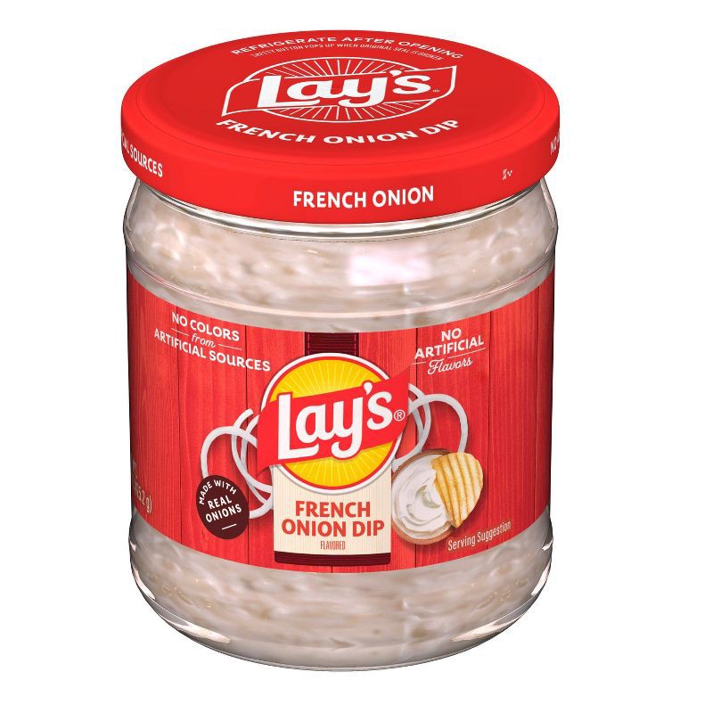 slide 1 of 5, Lay's French Onion Dip- 15oz, 15 oz