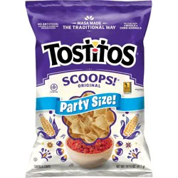 Tostitos Scoops! Party Size Tortilla Chips - 14.5oz