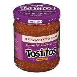 Tostitos Restaurant Style Salsa Dip - 15.5oz: Medium Spice Level