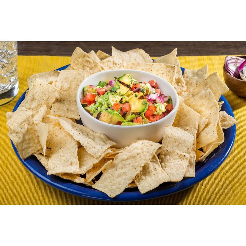 slide 7 of 9, Mission Strips White Corn Tortilla Chips - 11oz, 11 oz