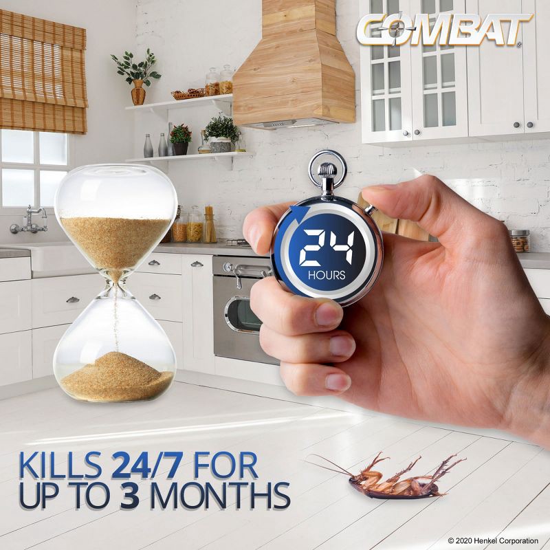 slide 6 of 12, Combat Source Kill Max Large Cockroach Bait Stations - 8 ct, 8 ct