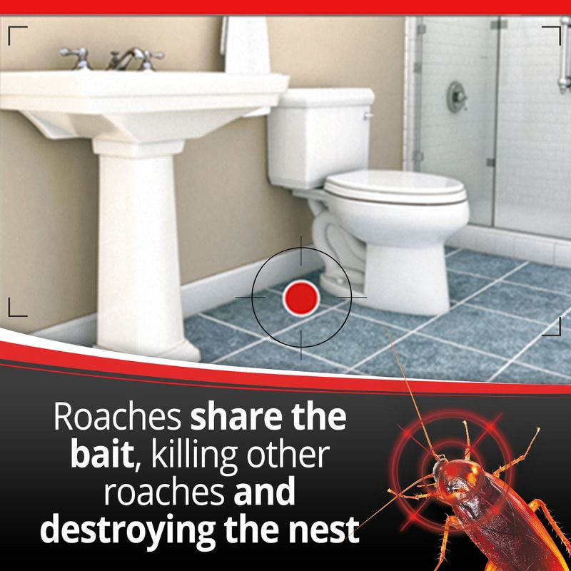 slide 8 of 12, Combat Source Kill Max Large Cockroach Bait Stations - 8 ct, 8 ct