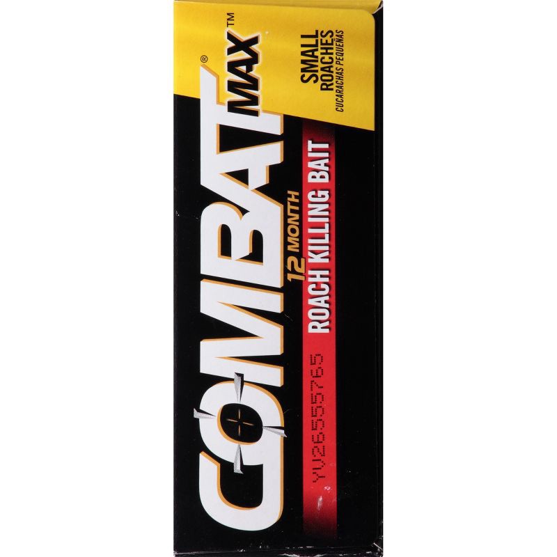 slide 3 of 5, Combat Max 12 Month Roach Killing Bait Small Roach Bait Station - 18ct, 18 ct