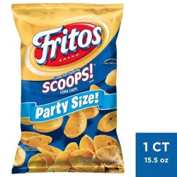 Fritos Scoops! Party Size Corn Chips - 15.5oz
