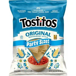 Tostitos Original Restaurant Style Party Size Tortilla Chips - 17oz