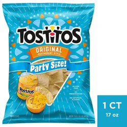Tostitos Original Restaurant Style Party Size Tortilla Chips - 17oz