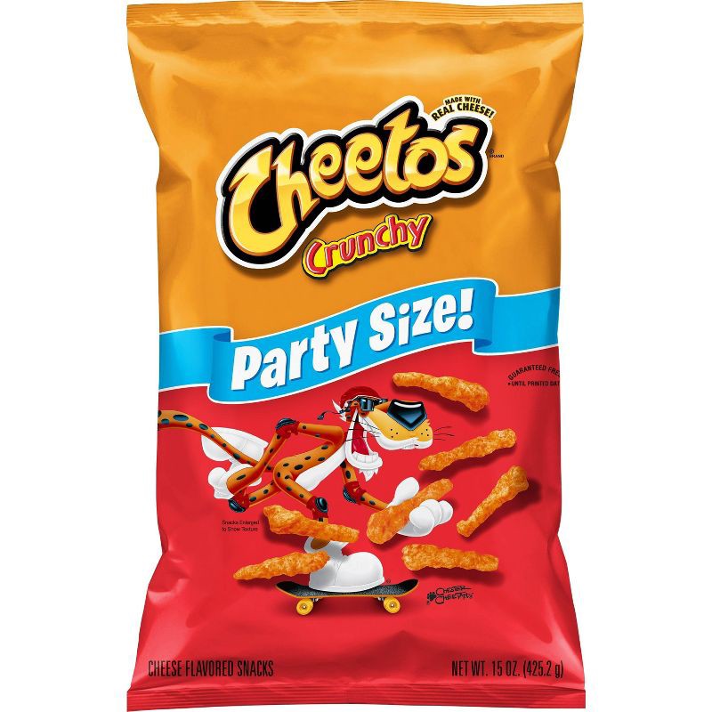 slide 1 of 3, Cheetos Crunchy Cheese Flavored Snack - 15oz, 15 oz