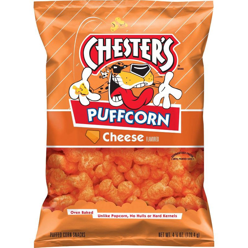 slide 1 of 5, Chester's Puffcorn Cheese Puffed Corn Snacks - 4.25oz, 4.25 oz
