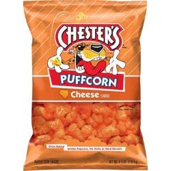Chester's Puffcorn Cheese Puffed Corn Snacks - 4.25oz