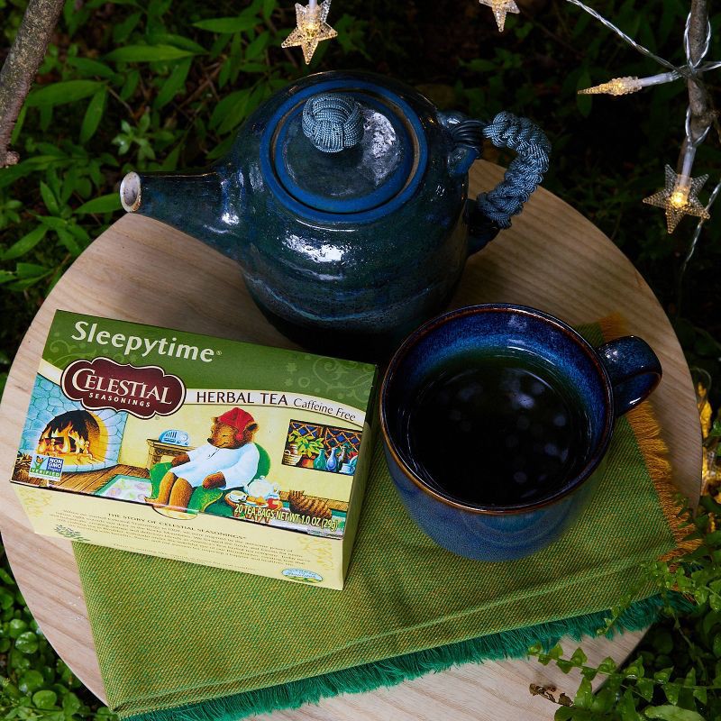 slide 4 of 4, Celestial Seasonings Sleepytime Herbal Tea Bags - Caffeine Free - 20ct, 20 ct