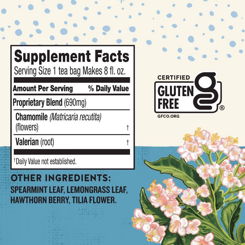 slide 6 of 6, Celestial Seasonings Sleepytime Extra Wellness Tea Bags - Caffeine Free - 20ct, 20 ct
