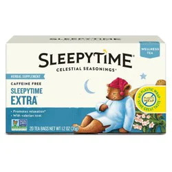 Celestial Seasonings Sleepytime Extra Wellness Tea Bags - Caffeine Free - 20ct