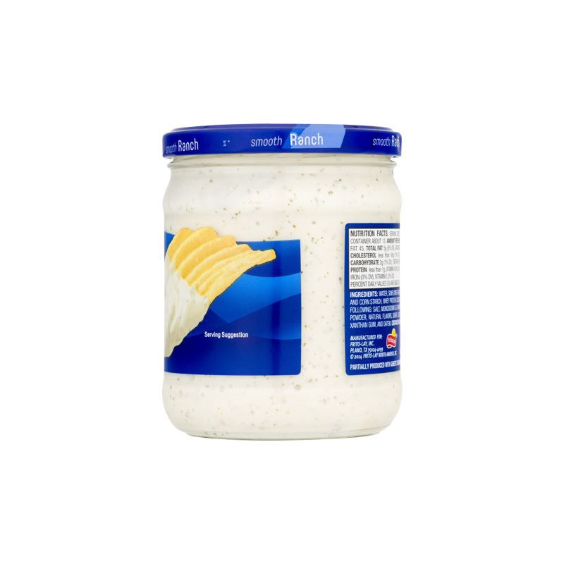 slide 2 of 5, Lay's Smooth Ranch Dip- 15oz, 15 oz