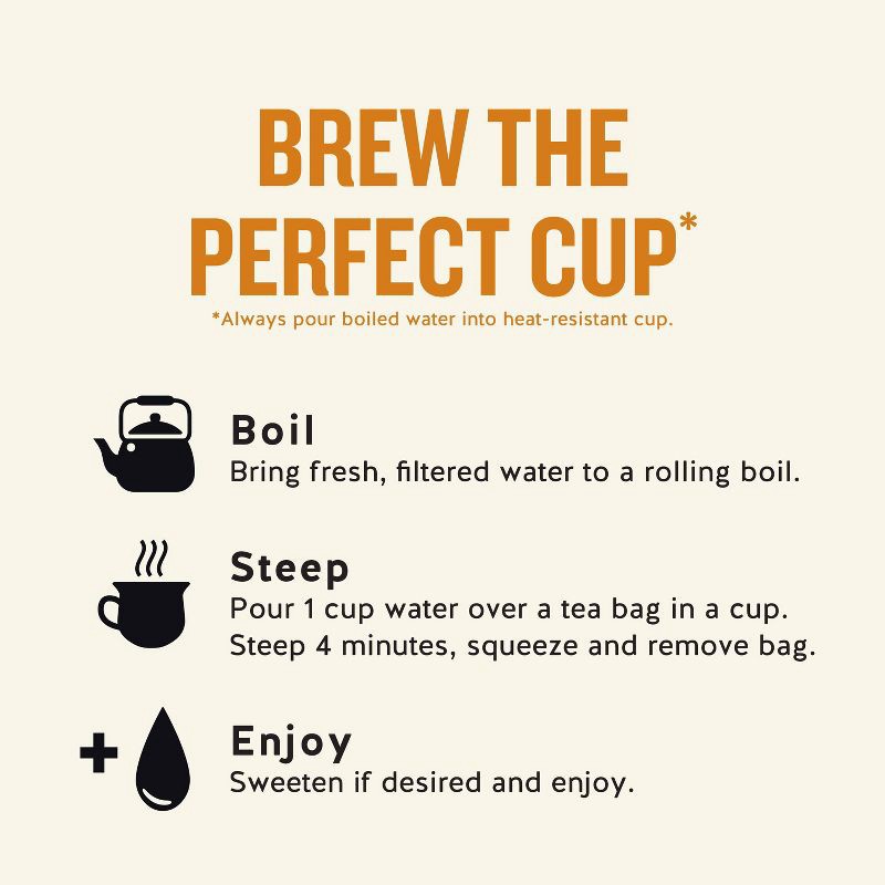 slide 3 of 5, Celestial Seasonings Honey Vanilla Chamomile Herbal Tea Bags - Caffeine Free - 20ct, 20 ct