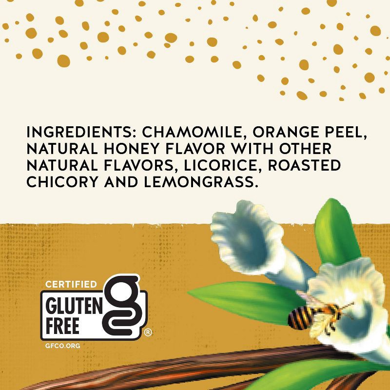 slide 5 of 5, Celestial Seasonings Honey Vanilla Chamomile Herbal Tea Bags - Caffeine Free - 20ct, 20 ct