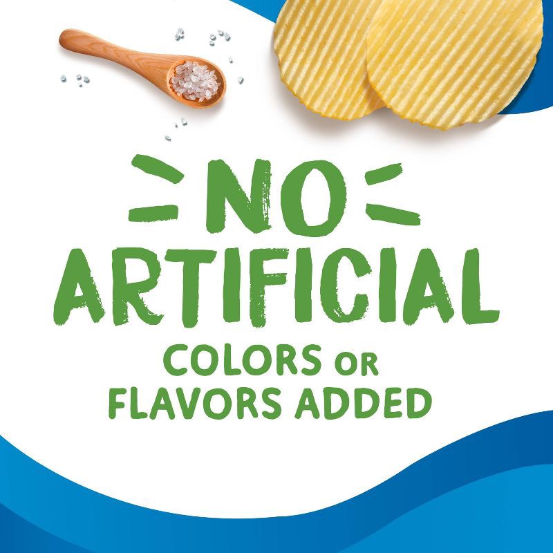 slide 7 of 8, Simply Ruffles Sea Salted Potato Chips - 8oz, 8 oz