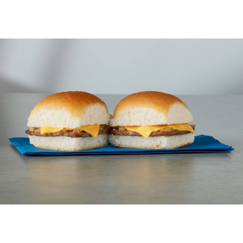 slide 5 of 5, White Castle Microwavable Frozen Cheeseburgers - 11oz/6pk, 11 oz, 6 ct