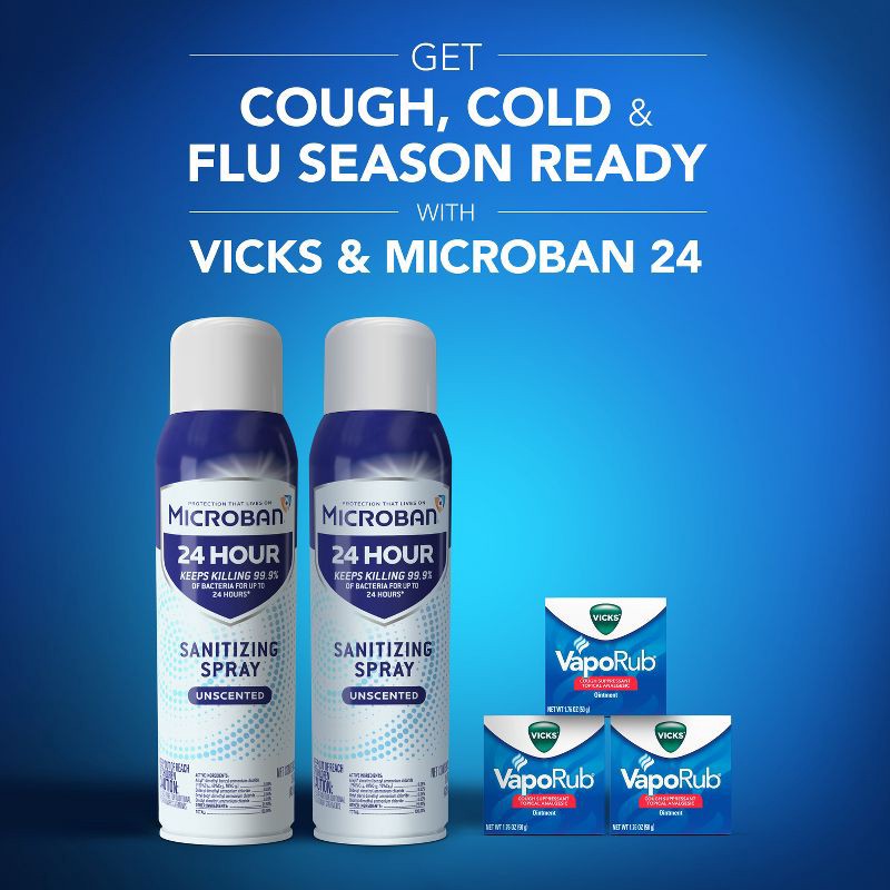 Vicks Vaporub Cough Suppressant Topical Analgesic Ointment - 6 Oz 