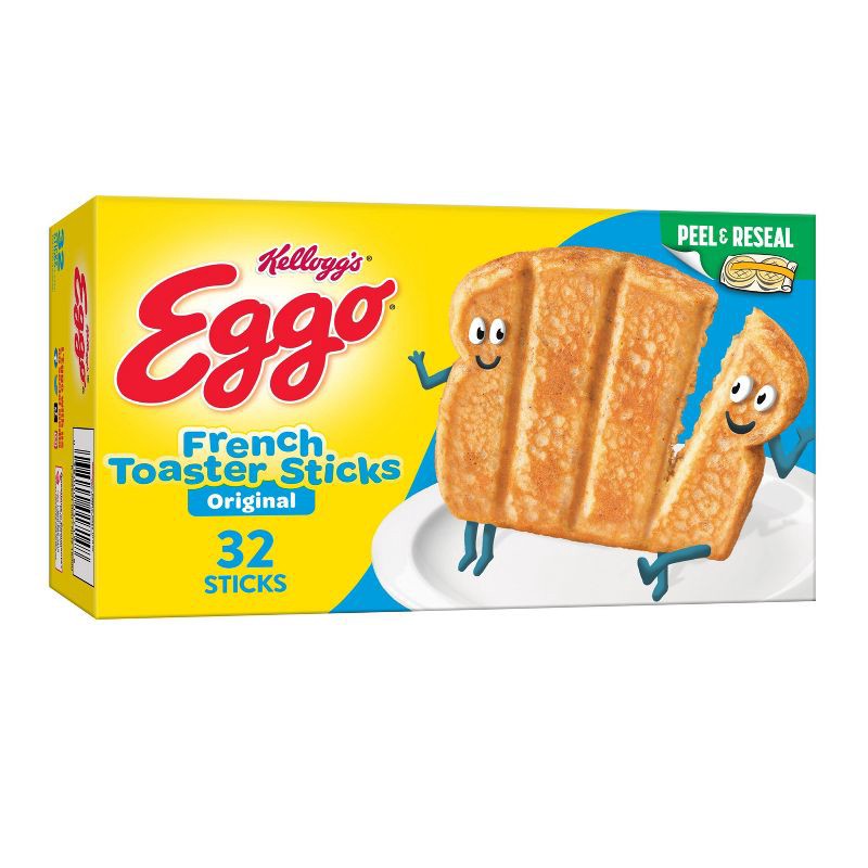 slide 1 of 5, Eggo Original Frozen French Toaster Sticks - 12.7oz/32ct, 12.7 oz, 32 ct