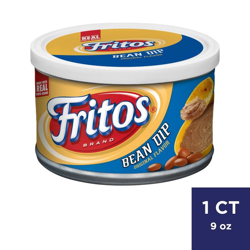 slide 1 of 3, Fritos Bean Dip - 9oz, 9 oz