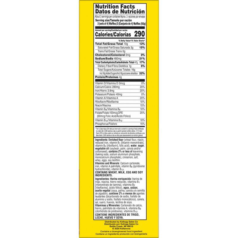 slide 2 of 9, Eggo Minis Frozen Waffle Bites Cinnamon Toast - 10.75oz/10ct, 10.75 oz, 10 ct