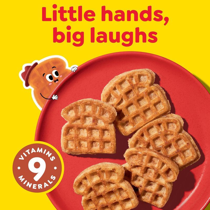 slide 3 of 9, Eggo Minis Frozen Waffle Bites Cinnamon Toast - 10.75oz/10ct, 10.75 oz, 10 ct