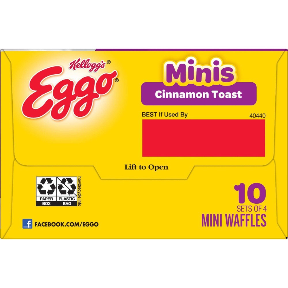 slide 4 of 6, Eggo Cinnamon Toast Frozen Mini Waffles, 10.75 oz