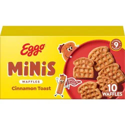 Eggo Minis Frozen Waffle Bites Cinnamon Toast - 10.75oz/10ct