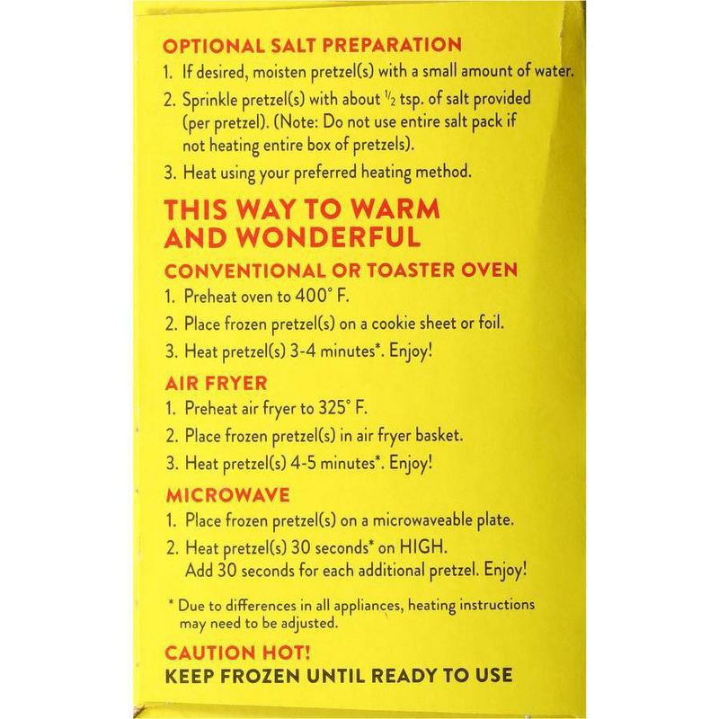 slide 9 of 10, SuperPretzel Frozen Baked Soft Pretzels - 6ct/13oz, 6 ct; 13 oz