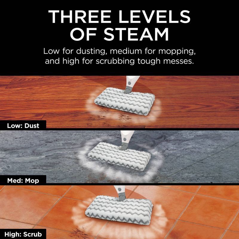 slide 3 of 7, Shark Professional Steam Pocket Mop - S3601, 1 ct