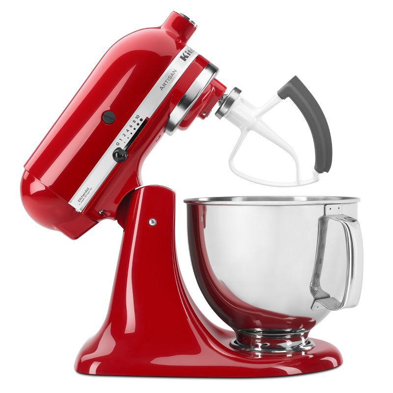 slide 2 of 5, KitchenAid 5qt Tilt-Head Flex Edge Beater- KFE5T, 5 qt