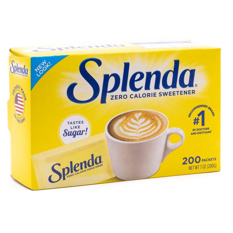 slide 7 of 11, Splenda Zero Calorie Sweetener Packets - 7oz/200pk, 7 oz, 200 ct