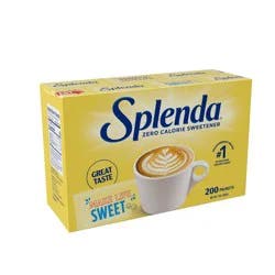 Splenda Zero Calorie Sweetener Packets - 7oz/200pk
