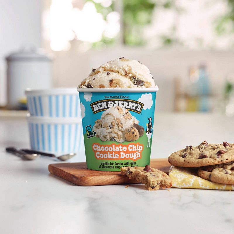 slide 3 of 5, Ben & Jerry's Ice Cream Chocolate Chip Cookie Dough - 16oz, 16 oz