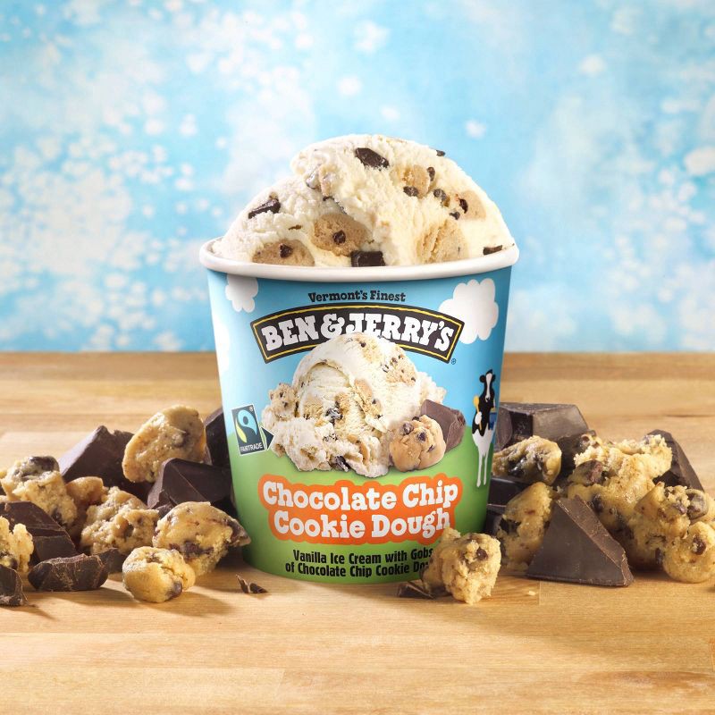 slide 5 of 5, Ben & Jerry's Ice Cream Chocolate Chip Cookie Dough - 16oz, 16 oz