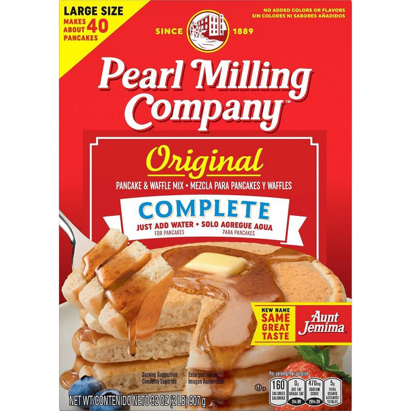 slide 2 of 5, Pearl Milling Company Original Complete Pancake & Waffle Mix - 2lb, 2 lb