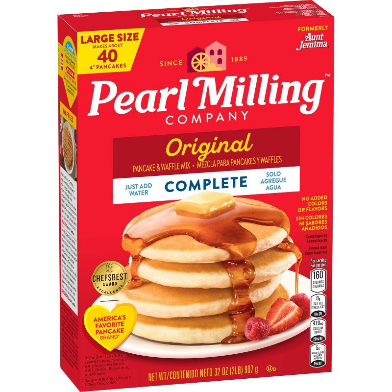 slide 3 of 5, Pearl Milling Company Original Complete Pancake & Waffle Mix - 2lb, 2 lb