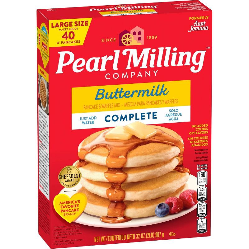 slide 2 of 5, Pearl Milling Company Buttermilk Complete Pancake & Waffle Mix - 2lb, 2 lb