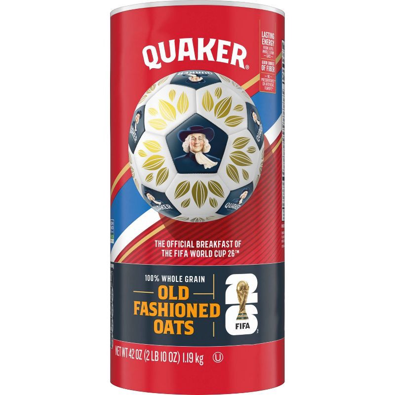 slide 1 of 7, Quaker Oats Old Fashioned Oats - 42oz, 42 oz