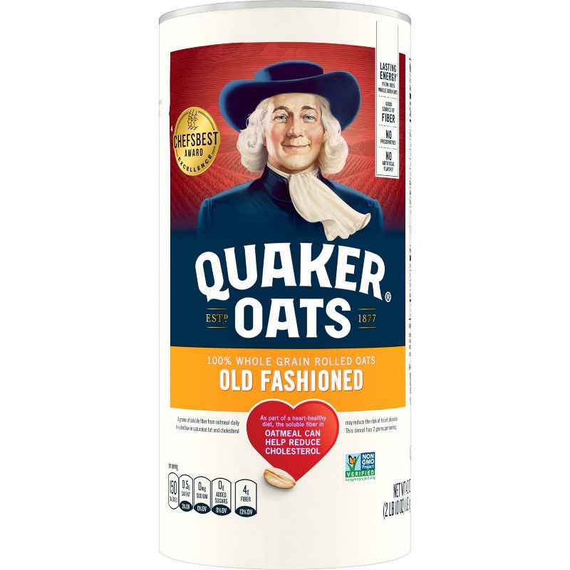 slide 1 of 8, Quaker Oats Old Fashioned Oats - 42oz, 42 oz